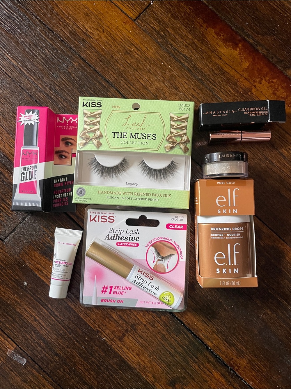 Makeup bundle kiss ABH smashbox laura mercier elf